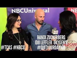 Randi Zuckerberg & Ido Leffler #QuitYourDayJob at NBCUniversal’s Winter 2016 Press Tour #TCA2016