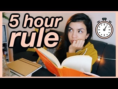 I Tried The 5 Hour Rule For One Week