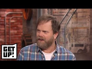 Rainn Wilson vets Ryen Russillo's 'The Office' Pam conspiracy theory | Get Up! | ESPN