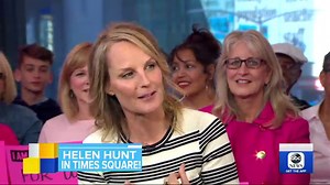 How Helen Hunt won cool points with her teen daughter