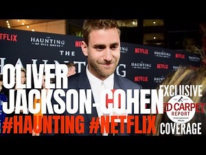 Oliver Jackson-Cohen interviewed at #Netflix's The #Haunting of Hill House S1 Premiere Event