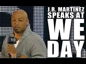 J.R. Martinez at We Day Seattle