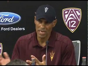 Herm Edwards following ASU win over Michigan State (9/8/2018)