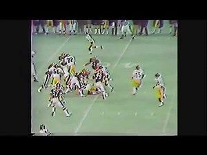 Rocky Bleier gets smoked! 1976