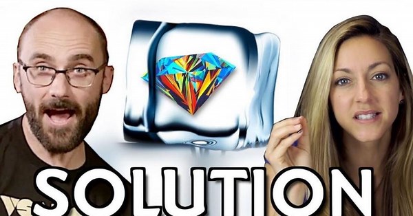 Ice Diamond Riddle SOLUTION ft. Vsauce's Michael Stevens Season 3 Episode 19