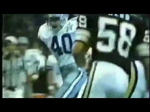 Bill Bates Dallas Cowboys Highlights - #40 Safety