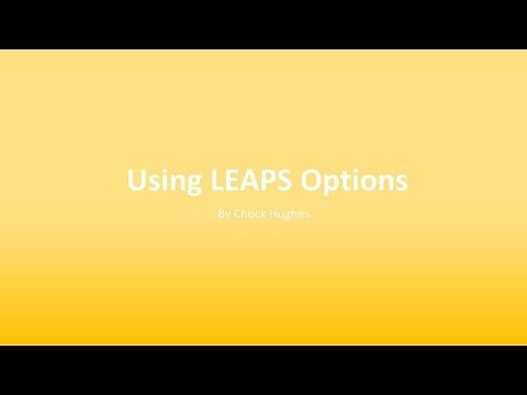 Chuck Hughes: Using LEAPS Options