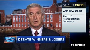 Debate not a game changer: Andrew Card