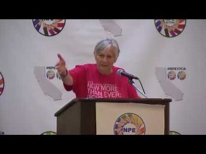 Diane Ravitch at the 2017 NPE Conference in Oakland