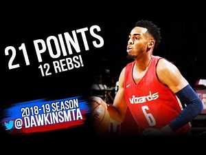 Troy Brown Jr. Full Highlights 2018.07.08 Wizards vs Spurs - 21 Pts, 12 Rebs! | FreeDawkins