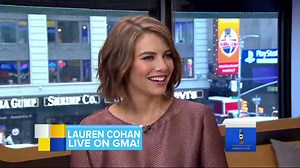 Lauren Cohan dishes on her new film 'Mile 22'
