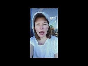 Milla Jovovich Instagram story - February 5, 2018