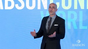 Babson Connect Worldwide Keynote Speaker Arthur C. Brooks