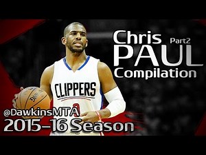Chris Paul 2015-16 Season Highlights Compilation Part2 - GOD Of Point-Gods!