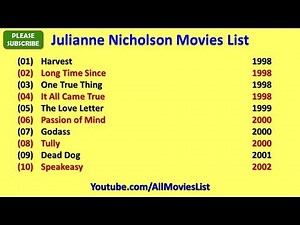 Julianne Nicholson Movies List