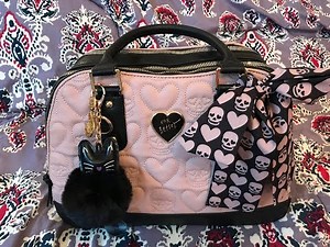 What's in my Betsey Johnson Satchel Bag