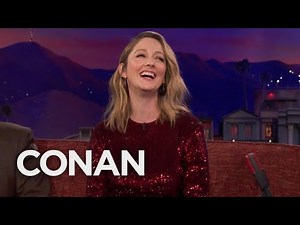 Judy Greer Can't Stop Swearing - CONAN on TBS