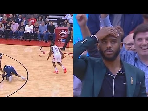 James Harden Breaks Jamal Murrat's Ankle and HIT DEEP THREE Shocking Chris Paul and Entire Crowd