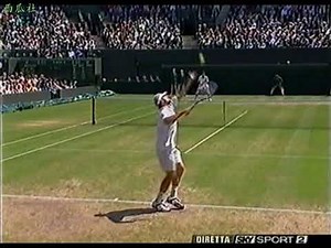 Andy Roddick vs Mario Ancic - 2004 Wimbledon SF Highlights