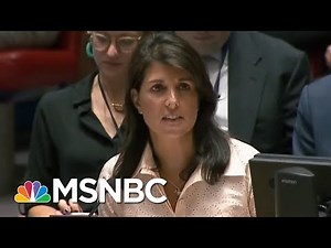 Did Embassy Move Raze Two-State Solution? | AM Joy | MSNBC