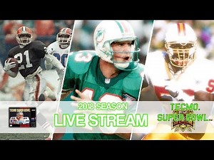 Week 1 | Tecmo Super Bowl [SNES] Live Stream