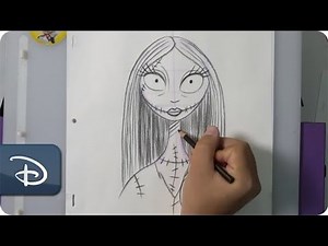 How-To Draw Sally From Tim Burton’s ‘The Nightmare Before Christmas’