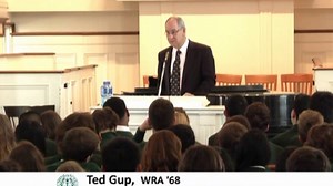 2012 Waring Prize Speaker Ted Gup '68