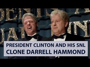 President Clinton And His SNL Clone Darrell Hammond (1997)