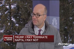 Axios' Mike Allen: Trump and Davos going through their stages of grief with each other