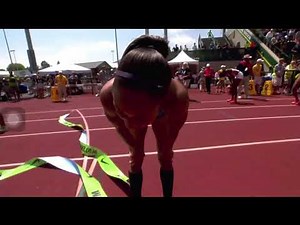 Allyson Felix from 3rd to 1st