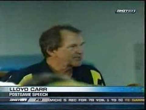 Lloyd Carr postgame interview - Capital One Bowl