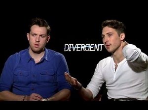 Ben Lloyd-Hughes & Christian Madsen Interview - Divergent (2014) JoBlo.com HD