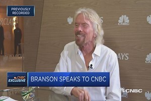 Richard Branson: Virgin Galactic's first trip to space in weeks, not months