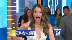 Sutton Foster opens up about 'Younger' live on 'GMA'
