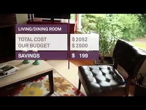 A&E Big Fix Makeover: Living / Dining Room