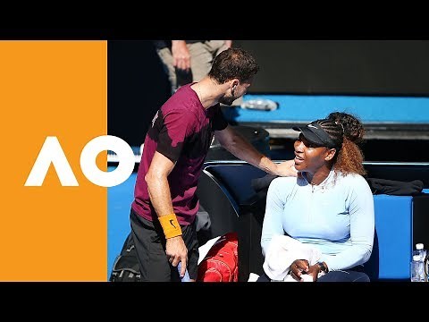 Serena Williams burns up RLA with Grigor Dimitrov