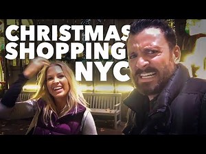 New York City • HOLIDAY SHOPPING in the "local' markets.