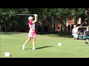 Annika Sorenstam Golf Swing At 47 Years Of Age