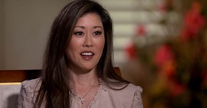 Figure skater Kristi Yamaguchi looks back at her Olympic gold medal moment