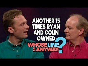 Another 15 Times Ryan AND Colin Owned "Whose Line Is It, Anyway?"