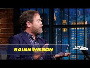 Rainn Wilson Thinks Being Eaten by a Shark Would Be Awesome