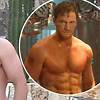 Chris Pratt gets drooling fans hot under the collar after a snap showing off his relaxed shirtless physique on holiday in Mexico goes viral