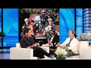 Rob Lowe and Ellen Discuss Recovery Efforts in Montecito