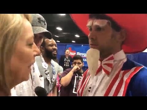 CROWDER CONFRONTS Firebomb Lady Louder With Crowder