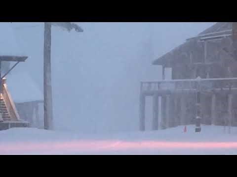 ATMOSPHERIC RIVER meets Donner Summit, CA with shot of heavy snow this morning!