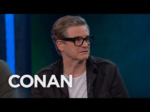 Colin Firth Tried On Elton John’s Clothes - CONAN on TBS