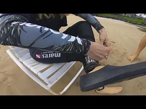 Amy Purdy - Open Ocean Swimming in Hawaii with two prosthetic legs. GoPro #hero6