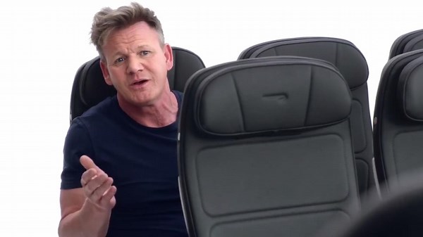 Gordon Ramsay and Chiwetel Ejiofor star in flight safety video