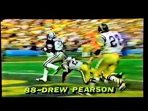 1983 Dallas@San Diego Drew Pearson's last TD 16yds from Danny White