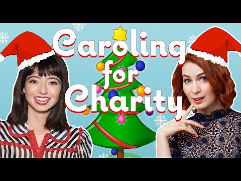 Felicia Day, Kate Micucci & friends! Caroling for Charity Stream!